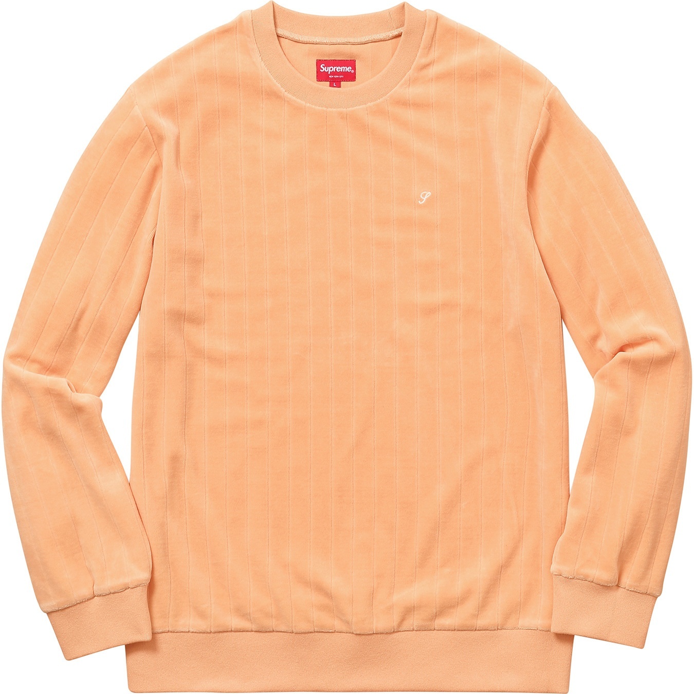 Ribbed Velour Crewneck view 5